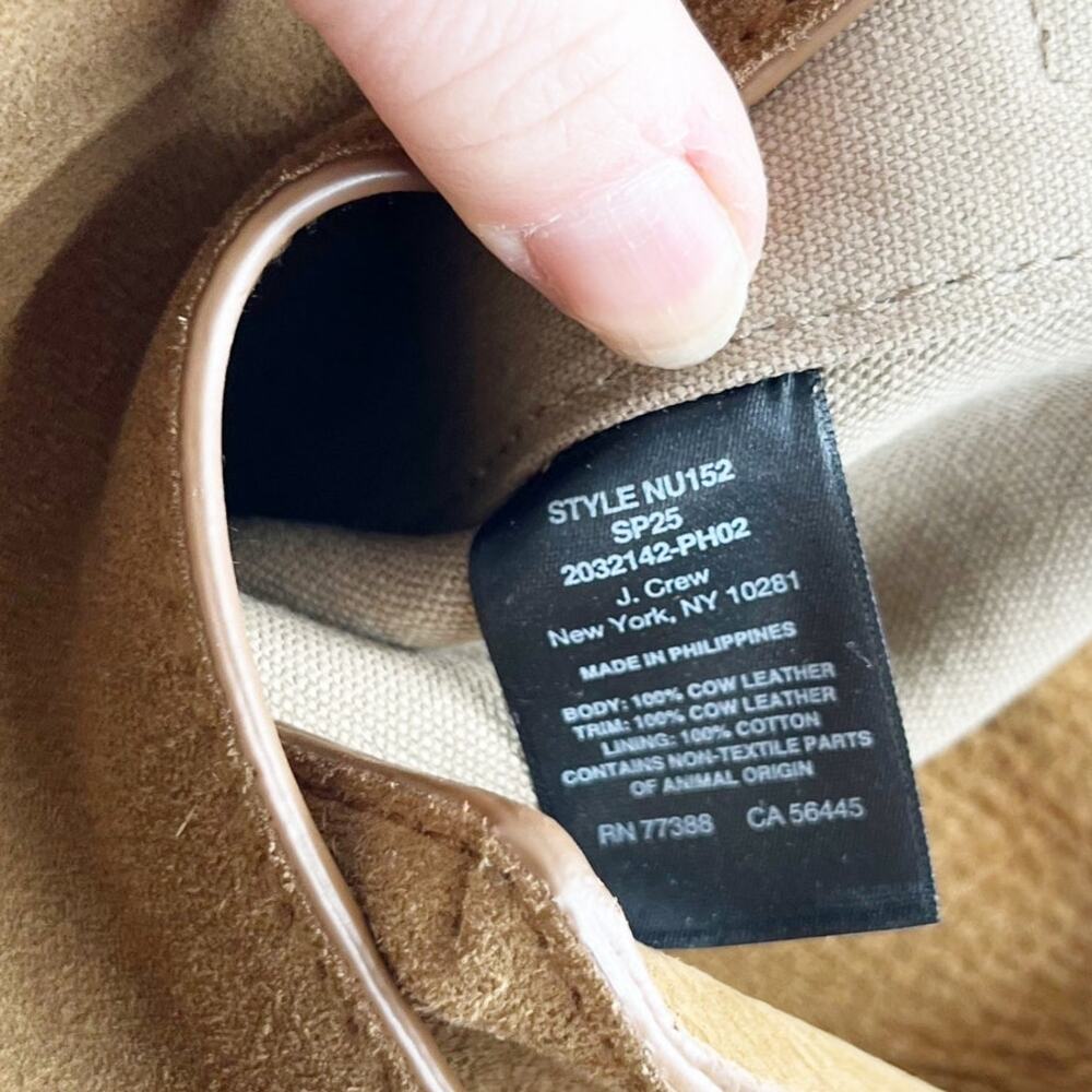 Madewell Suede Crossbody Saddle Bag in Brown - Picture 7 of 11